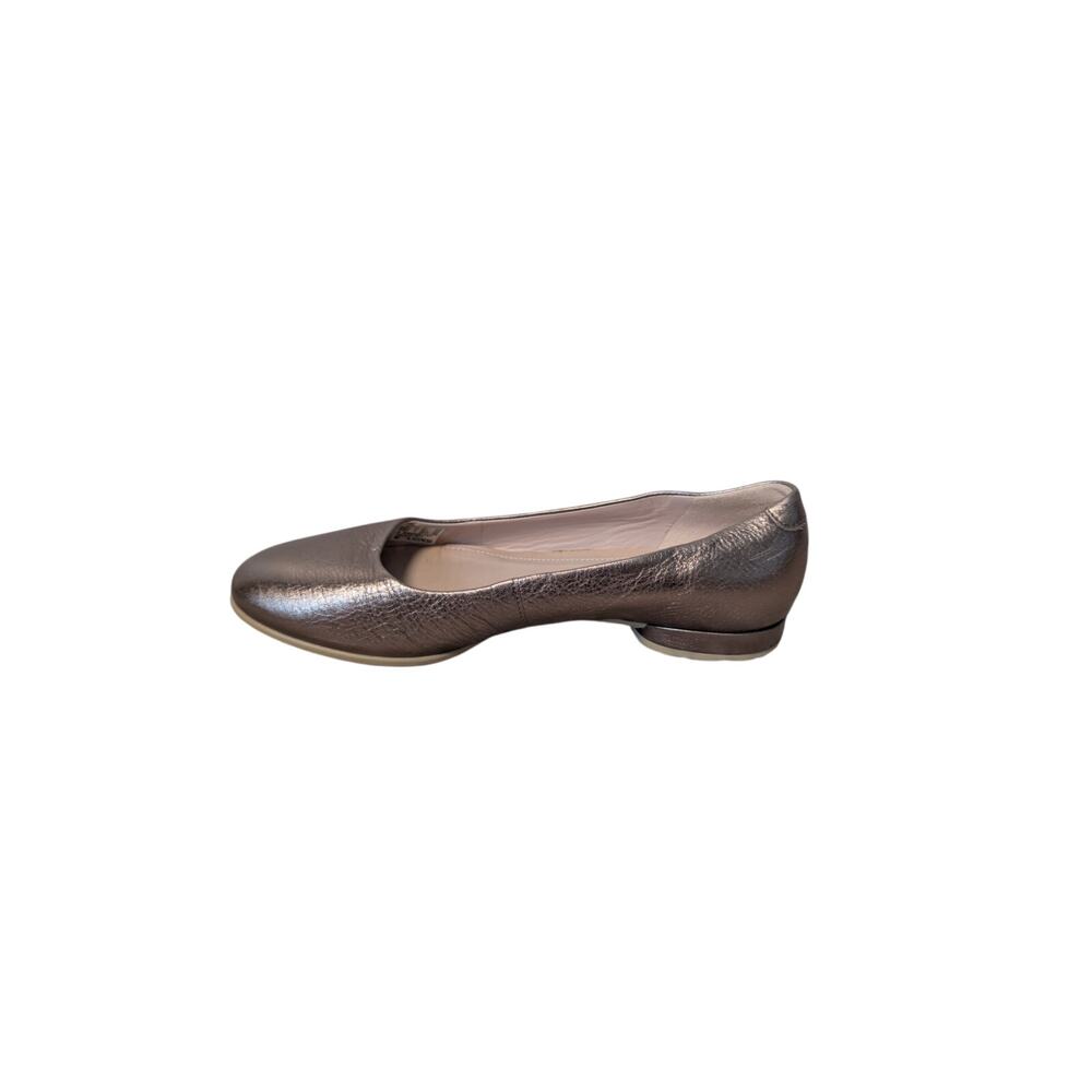ECCO Anine Women's Metallic Bronze Leather Round Toe Ballerina Flats Size 6